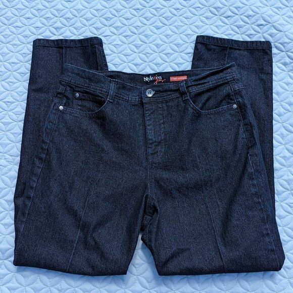Style & Co. Tummy Control Jean 12 Short - Picture 4 of 4